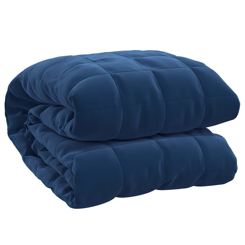 Couverture lestée bleu #bleu