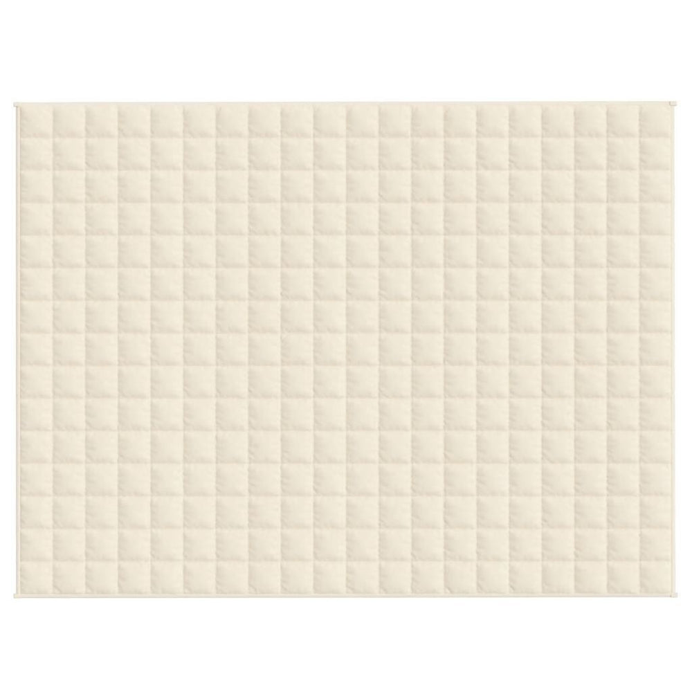Couverture lestée crème #creme