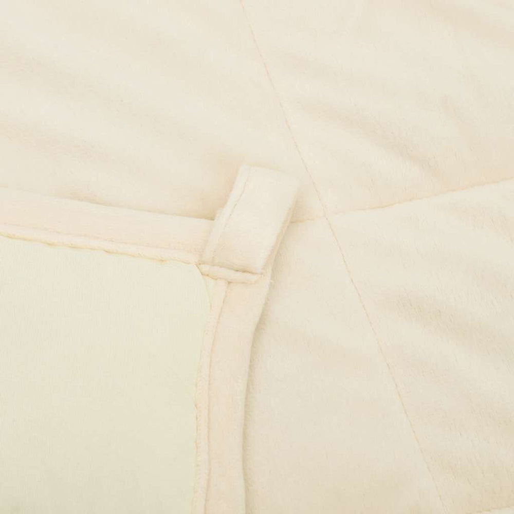 Couverture lestée crème #creme