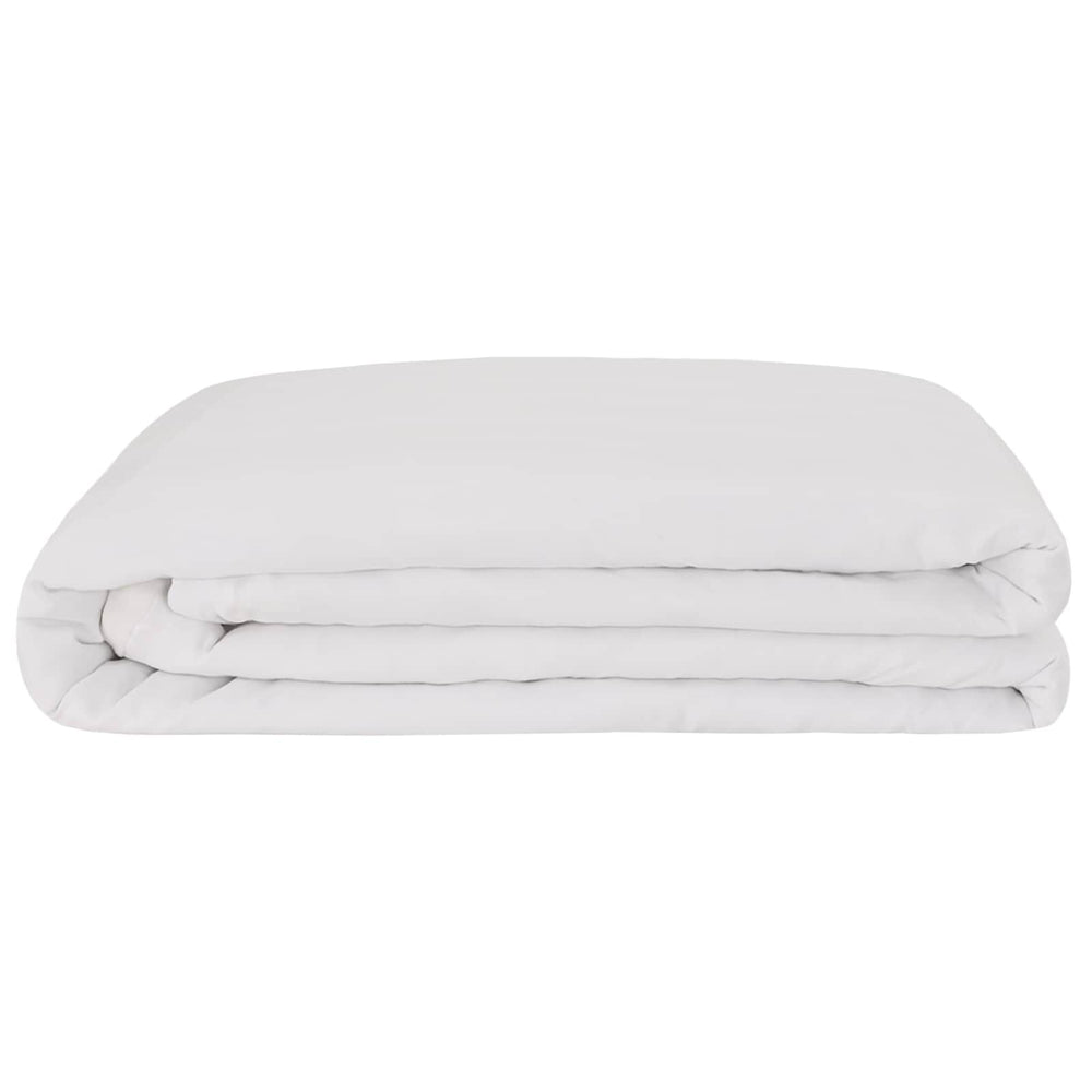 Couverture lestée avec housse blanc #blanc