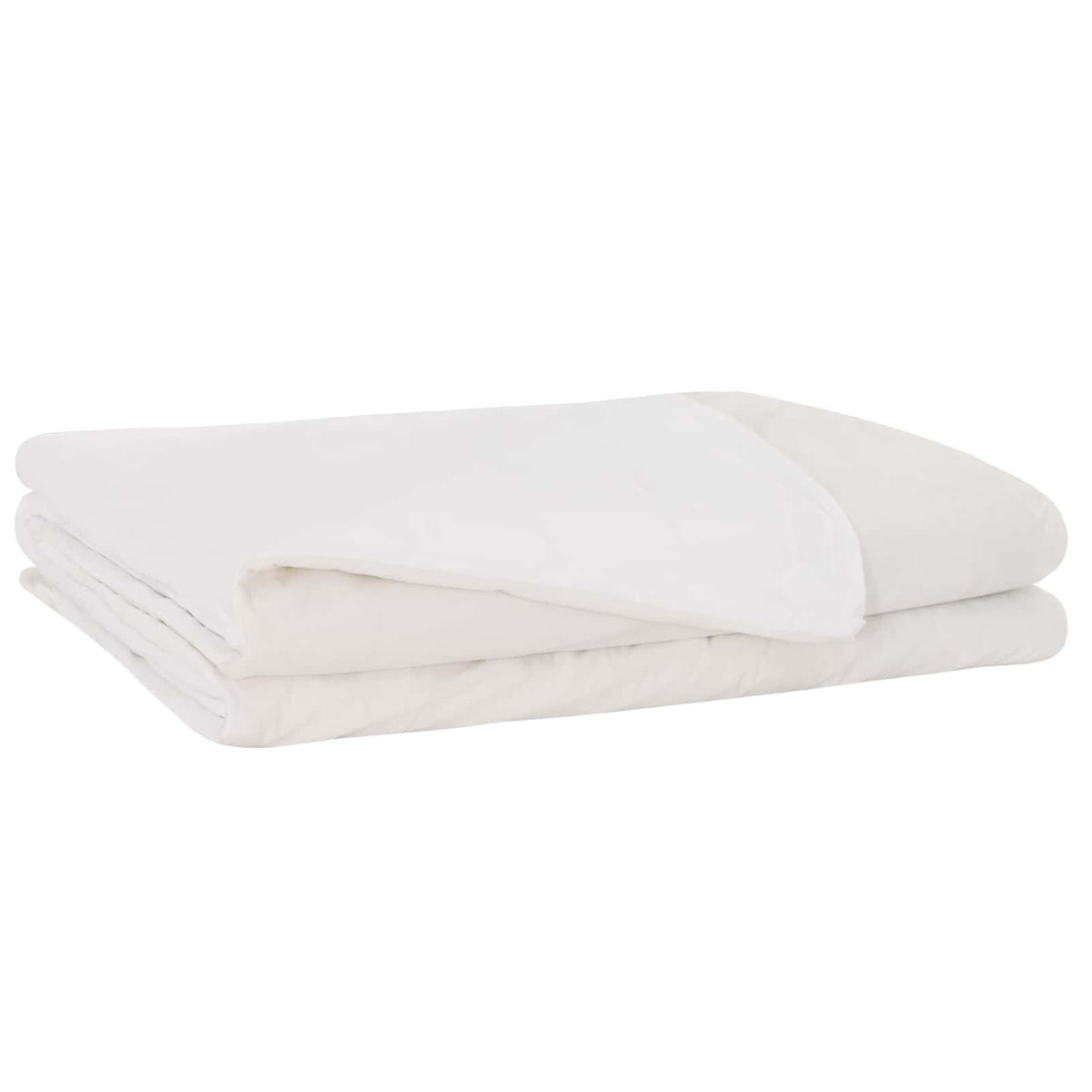 Couverture lestée avec housse blanc #blanc