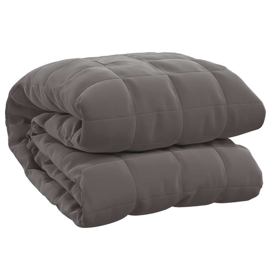 Couverture lestée gris #gris