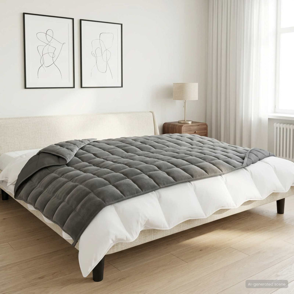 Couverture lestée anthracite #anthracite