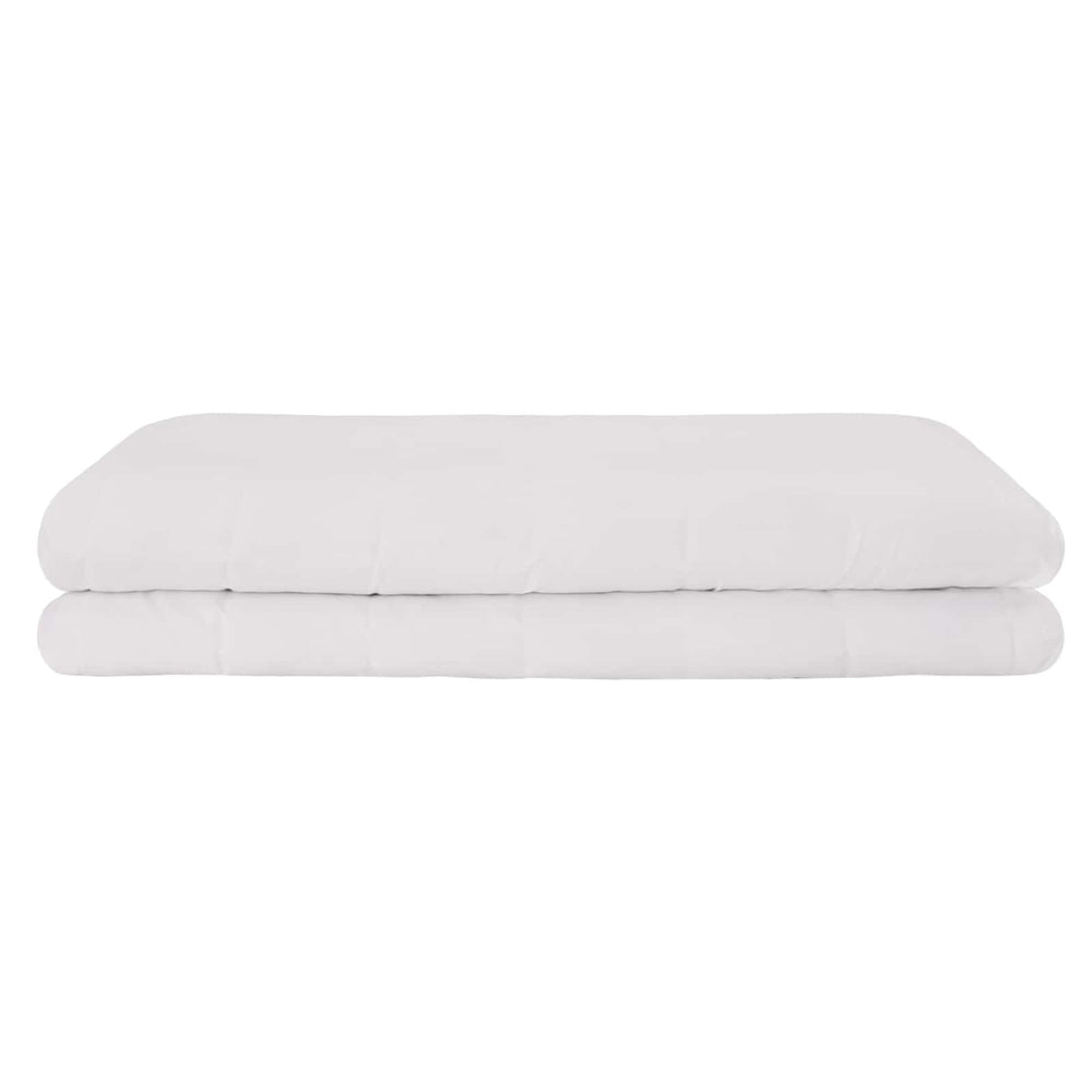 Couverture lestée avec housse blanc #blanc