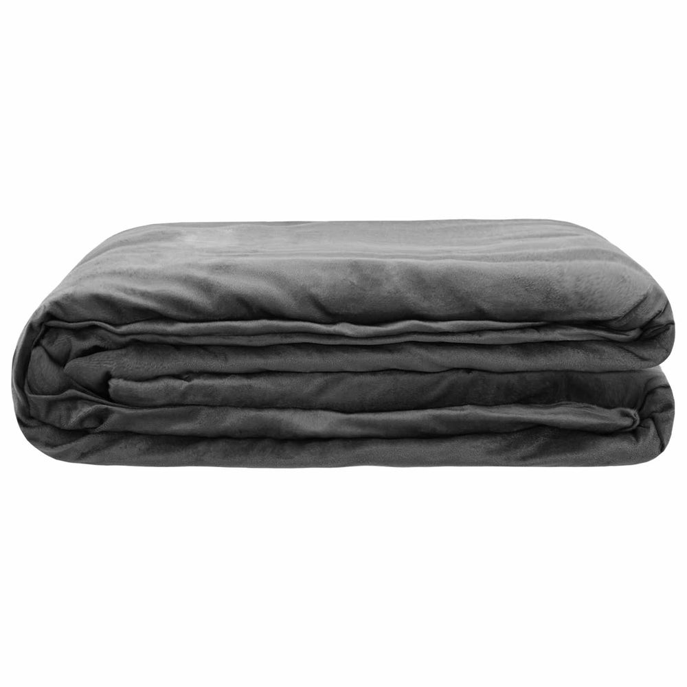Couverture lestée avec housse anthracite #anthracite