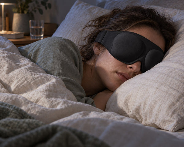 Masque de sommeil lesté