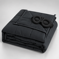 Pack Sommeil : couverture lestée 8 kg et masque de sommeil occultant