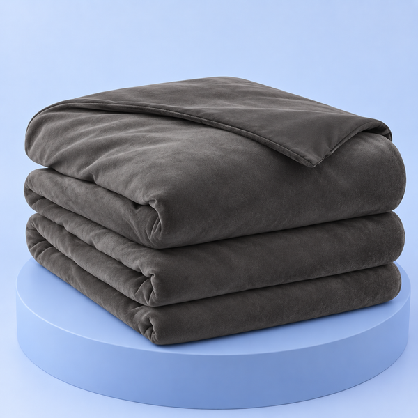 Couverture lestée en coton avec housse — 5 à 13 kg